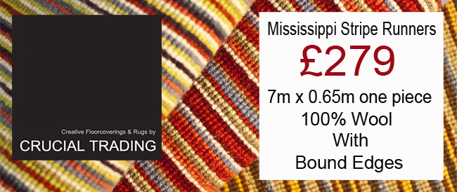 Crucial Trading Mississippi Stripe Runners